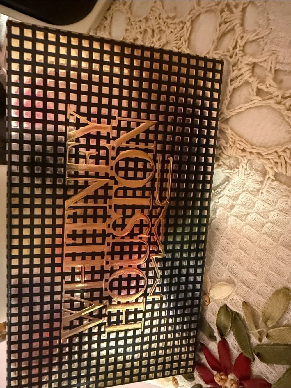 BNIB whitney Houston by MAC Cosmetics Metallic Eyeshadow Palette Packaging